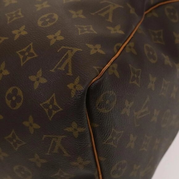 LOUIS VUITTON Monogram Keepall 55 Boston Bag M41424 LV Auth 134846 - Picture 5 of 16